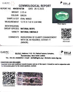 Load image into Gallery viewer, 2.23/CT Natural Panna Stone with Govt. Lab Certificate (16650)