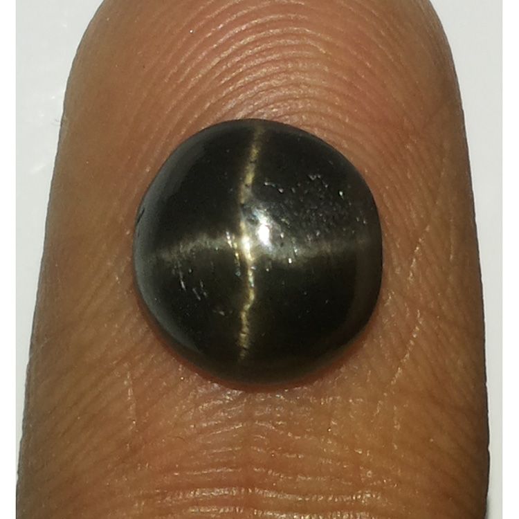 2.26/CT Natural Black Star Gemstone