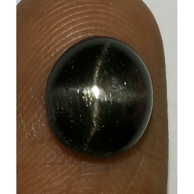 2.76/CT Natural Black Star Gemstone