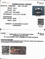Load image into Gallery viewer, 4.06/CT Natural Iolite with Govt Lab Certificate (2331)