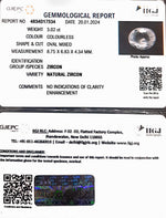 Load image into Gallery viewer, 3.02/CT Natural Zircon with Govt. Lab certificate (4551)