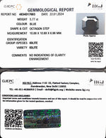 Load image into Gallery viewer, 5.77/CT Natural Iolite with Govt Lab Certificate (1221)