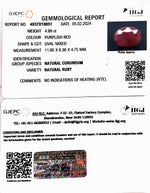 Load image into Gallery viewer, 4.99/CT Natural Mozambique Ruby with Govt. Lab Certificate-7881