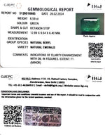 Load image into Gallery viewer, 6.59/CT Natural Panna Stone with Govt. Lab Certificate (16650)