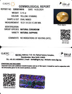 Load image into Gallery viewer, 3.15/CT Natural Ceylonese Pukhraj with Govt Lab Certificate-6771
