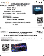 Load image into Gallery viewer, 5.85/CT Natural Govt. Lab Certified Turquoise-1221