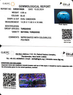 Load image into Gallery viewer, 4.98/CT Natural Govt. Lab Certified Turquoise-1221