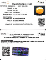 Load image into Gallery viewer, 10.14/CT Natural Ceylonese Pukhraj with Govt Lab Certificate-4551