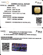 Load image into Gallery viewer, 6.38/CT Natural Ceylonese Pukhraj with Govt Lab Certificate-4551