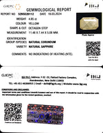 Load image into Gallery viewer, 4.85/CT Natural Ceylonese Pukhraj with Govt Lab Certificate-6771