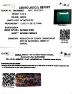 Load image into Gallery viewer, 6.70/CT Natural Panna Stone with Govt. Lab Certificate-3441