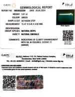 Load image into Gallery viewer, 5.81/CT Natural Panna Stone with Govt. Lab Certificate-3441