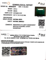 Load image into Gallery viewer, 3.85/CT Natural Panna Stone with Govt. Lab Certificate-1221