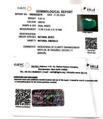 Load image into Gallery viewer, 4.64/CT Natural Panna Stone with Govt. Lab Certificate-3441