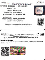 Load image into Gallery viewer, 2.22/CT Natural Ceylonese Pukhraj with Govt Lab Certificate-6771