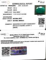 Load image into Gallery viewer, 4.85/CT Natural Panna Stone with Govt. Lab Certificate-2331