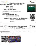 Load image into Gallery viewer, 7.41/CT Natural Panna Stone with Govt. Lab Certificate-3441