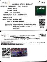 Load image into Gallery viewer, 4.51/CT Natural Panna Stone with Govt. Lab Certificate-4551