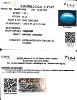 Load image into Gallery viewer, 7.59/CT Natural Govt. Lab Certified Turquoise-832