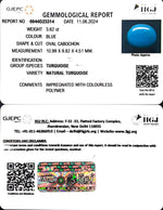 Load image into Gallery viewer, 3.62/CT Natural Govt. Lab Certified Turquoise-832