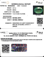 Load image into Gallery viewer, 4.67/CT Natural Panna Stone with Govt. Lab Certificate-23310