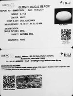 Load image into Gallery viewer, 6.77/CT Natural Fire Opal with Govt. Lab Certificate-8991