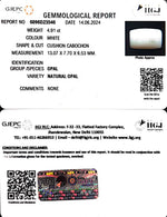 Load image into Gallery viewer, 4.91/CT Natural Fire Opal with Govt. Lab Certificate-6771