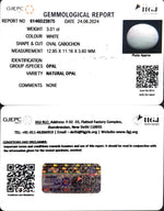 Load image into Gallery viewer, 3.01/CT Natural Fire Opal with Govt. Lab Certificate-4551