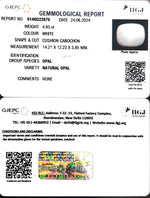 Load image into Gallery viewer, 4.93/CT Natural Fire Opal with Govt. Lab Certificate-4551