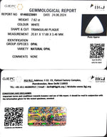 Load image into Gallery viewer, 7.62/CT Natural Fire Opal with Govt. Lab Certificate-6771