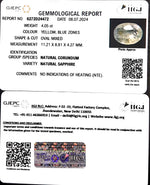 Load image into Gallery viewer, 4.05/CT Natural Pitambari Stone with Govt Lab Certificate-8991