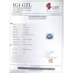 Load image into Gallery viewer, 10.42/Carat Natural Blue Sapphire with Govt Lab Certificate (56610)