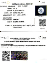 Load image into Gallery viewer, 0.31/Cents Natural Diamond with Govt. Lab Certificate-120000