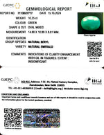 Load image into Gallery viewer, 10.25/CT Natural Panna Stone with Govt. Lab Certificate-1665