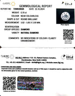 Load image into Gallery viewer, 0.78/Cents Natural Diamond with Govt. Lab Certificate-160000