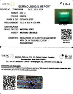 Load image into Gallery viewer, 6.67/CT Natural Panna Stone with Govt. Lab Certificate-4551