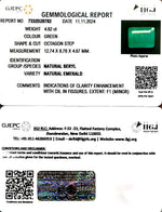 Load image into Gallery viewer, 4.82/CT Natural Panna Stone with Govt. Lab Certificate-6771