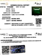 Load image into Gallery viewer, 9.32/CT Natural Panna Stone with Govt. Lab Certificate-3441
