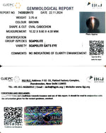 Load image into Gallery viewer, 3.76/CT Natural Scapolite Cat's Eye with Govt. Lab Certificate-1221