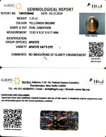 Load image into Gallery viewer, 7.25/CT Natural Apatite Cat's Eye with Govt. Lab certificate-1221