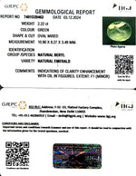Load image into Gallery viewer, 2.22/CT Natural Panna Stone with Govt. Lab Certificate-6771