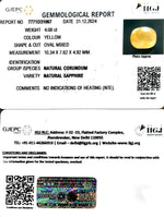 Load image into Gallery viewer, 4.08/CT Natural Ceylonese Pukhraj with Govt Lab Certificate-6771