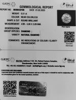 Load image into Gallery viewer, 0.51/Cents Natural Diamond with Govt. Lab Certificate-140000