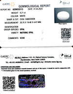 Load image into Gallery viewer, 9.21/CT Natural Opal with Govt. Lab Certificate