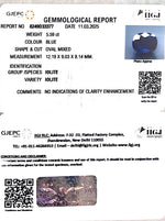 Load image into Gallery viewer, 5.59/CT Natural Iolite With Govt. Lab Certificate