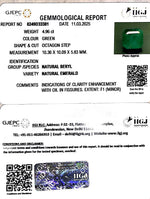 Load image into Gallery viewer, 4.96/CT Natural Panna Stone with Govt. Lab Certificate (23310)