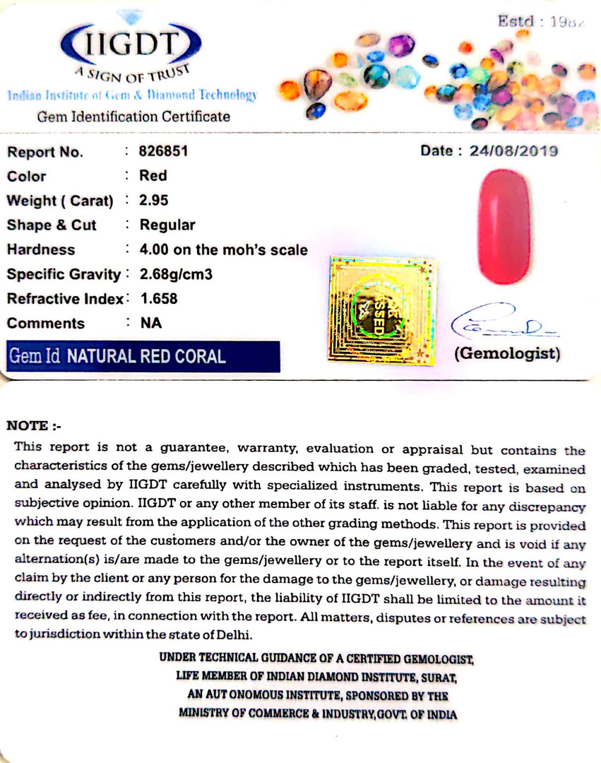 2.95/CT Natural Italian Moonga