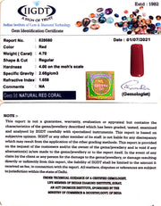 5.21 Ratti italian Red Coral