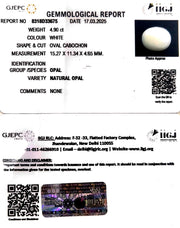 4.90/CT Natural Opal with Govt. Lab Certificate
