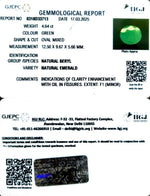 Load image into Gallery viewer, 4.64/CT Natural Panna Stone with Govt. Lab Certificate